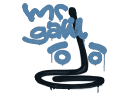 Sealed Graffiti | Recoil FAMAS (Monarch Blue)