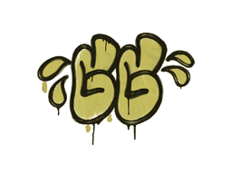 Sealed Graffiti | GGWP (Tracer Yellow)