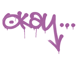 Sealed Graffiti | Okay (Bazooka Pink)