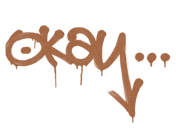 Sealed Graffiti | Okay (Tiger Orange)
