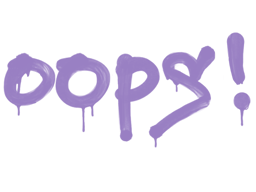 Sealed Graffiti | Oops (Violent Violet)