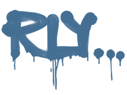 Sealed Graffiti | Rly (Monarch Blue)
