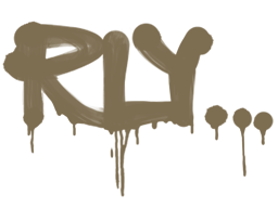 Sealed Graffiti | Rly (Dust Brown)