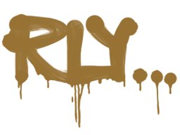 Sealed Graffiti | Rly (Desert Amber)