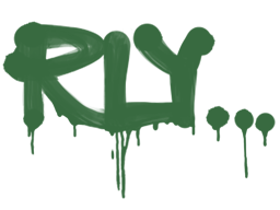 Sealed Graffiti | Rly (Jungle Green)