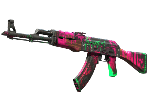 AK-47 | Neon Revolution (Battle-Scarred)