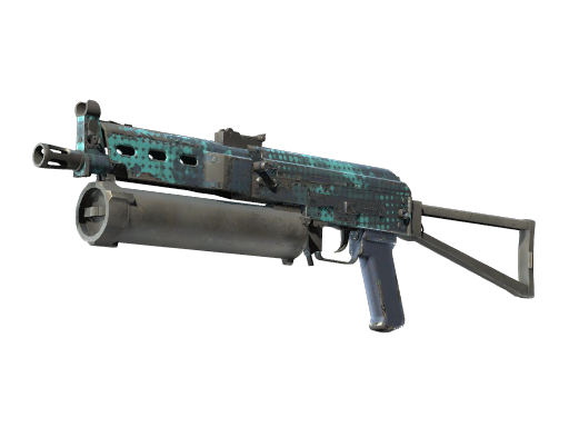 StatTrak™ PP-Bizon | Cobalt Halftone (Field-Tested)