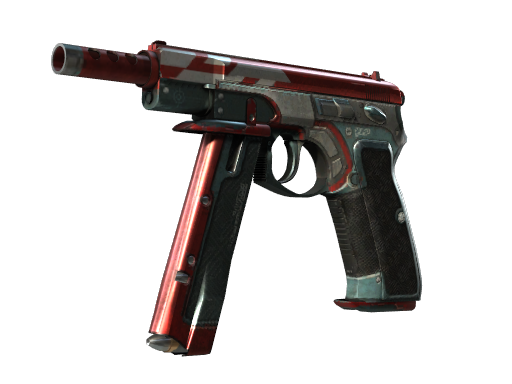 StatTrak™ CZ75-Auto | Red Astor (Field-Tested)