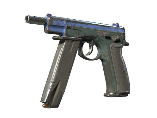 CZ75-Auto | Indigo (Battle-Scarred)