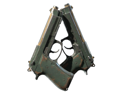 Dual Berettas | Contractor (Battle-Scarred)