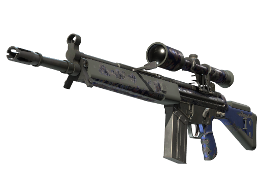 G3SG1 | Violet Murano (Battle-Scarred)