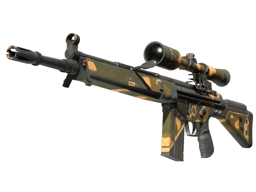 G3SG1 | Black Sand (Battle-Scarred)