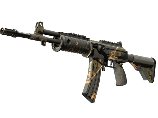 Galil AR | Black Sand (Battle-Scarred)