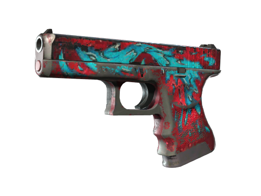 Glock-18 | Water Elemental (Battle-Scarred)