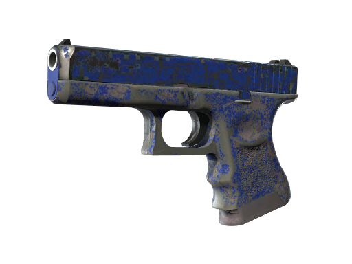 Glock-18 | Blue Fissure (Battle-Scarred)