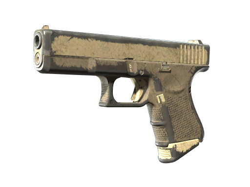 Glock-18 | Sand Dune (Battle-Scarred)