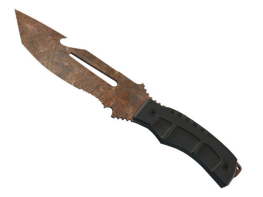 ★ Survival Knife | Rust Coat (Battle-Scarred)