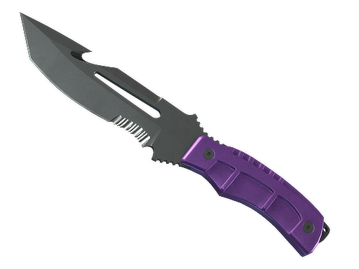 ★ Survival Knife | Ultraviolet (Field-Tested)