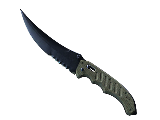 ★ Flip Knife | Blue Steel (Battle-Scarred)