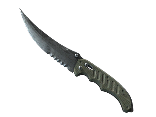 ★ Flip Knife | Damascus Steel (Field-Tested)