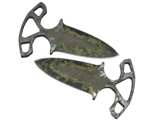 ★ Shadow Daggers | Boreal Forest (Battle-Scarred)