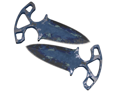 ★ Shadow Daggers | Bright Water (Battle-Scarred)