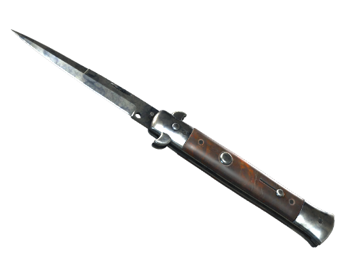 ★ Stiletto Knife | Stained (Field-Tested)
