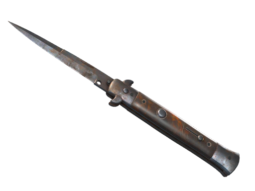 ★ Stiletto Knife | Rust Coat (Well-Worn)