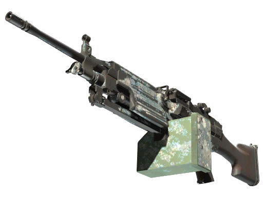 M249 | Blizzard Marbleized (Battle-Scarred)