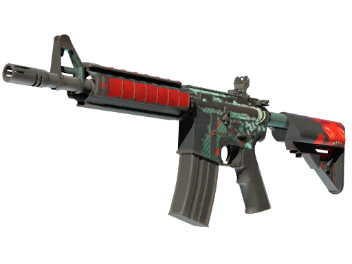 StatTrak™ M4A4 | Bullet Rain (Battle-Scarred)