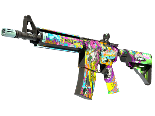 StatTrak™ M4A4 | In Living Color (Factory New)
