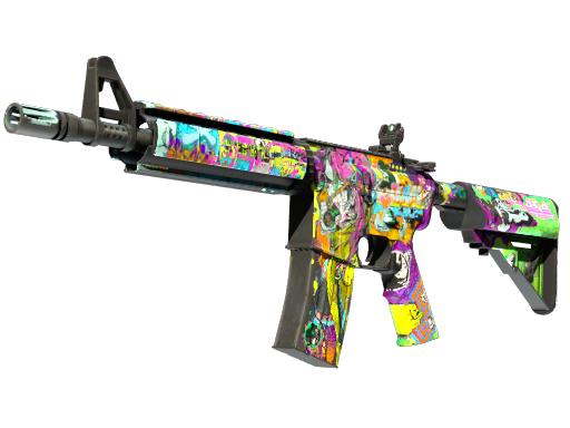StatTrak™ M4A4 | In Living Color (Field-Tested)