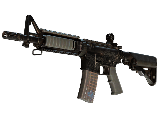 StatTrak™ M4A4 | Etch Lord (Well-Worn)