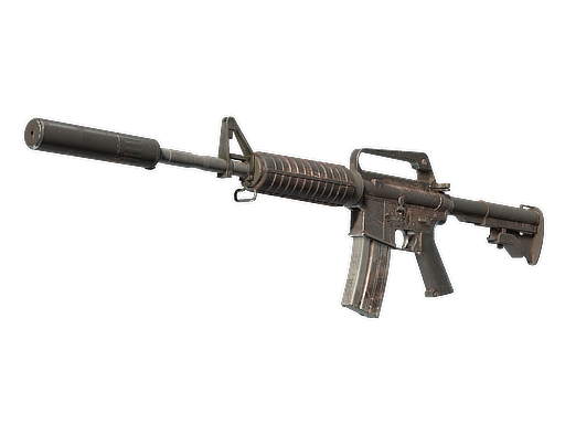 M4A1-S | Rose Hex (Battle-Scarred)
