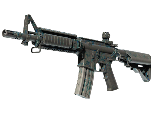 M4A4 | Dark Blossom (Battle-Scarred)