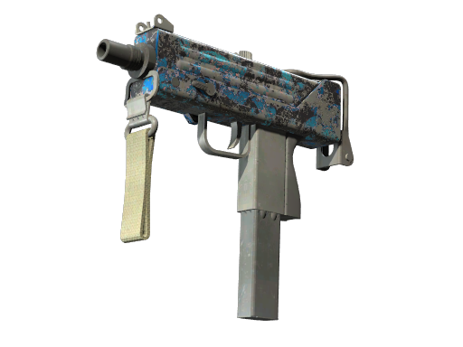 MAC-10 | Oceanic (Battle-Scarred)