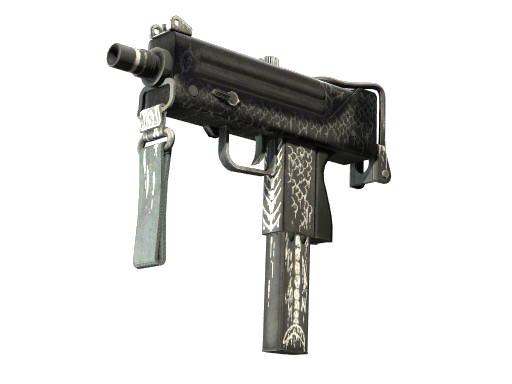 MAC-10 | Whitefish (Battle-Scarred)