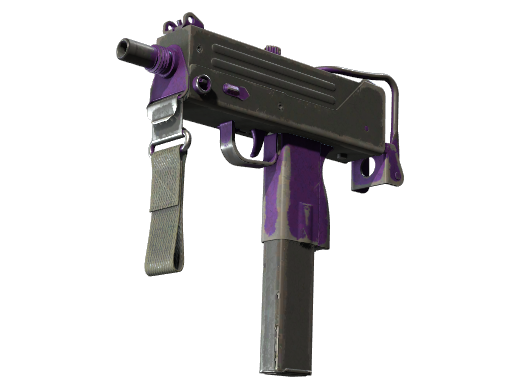 MAC-10 | Ultraviolet (Battle-Scarred)