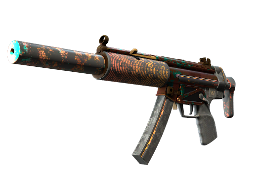 MP5-SD | Oxide Oasis (Battle-Scarred)
