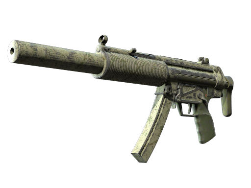 MP5-SD | Bamboo Garden (Battle-Scarred)