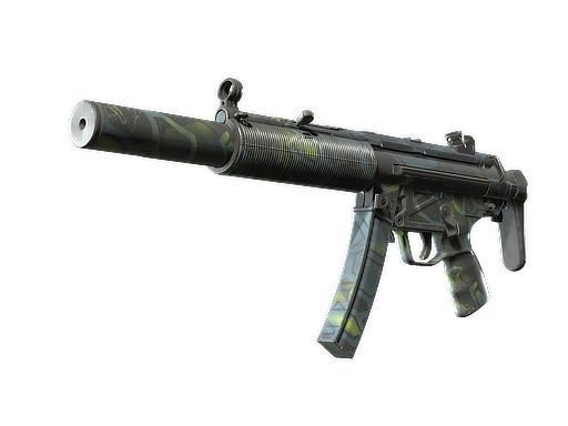 MP5-SD | Lime Hex (Field-Tested)