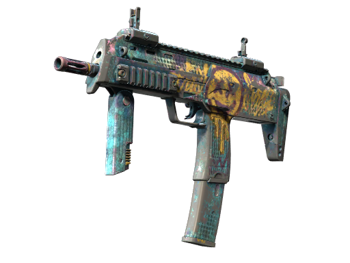 MP7 | Just Smile (Battle-Scarred)