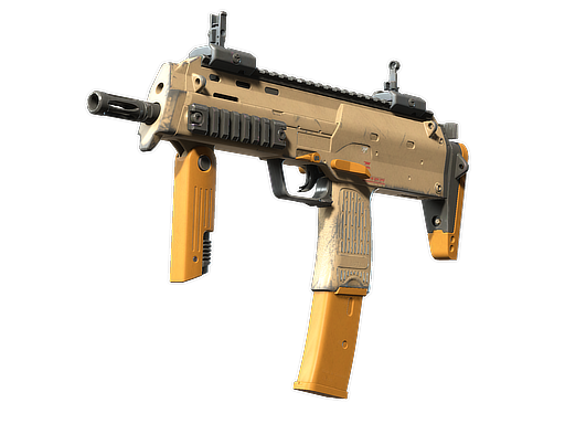 MP7 | Short Ochre (Well-Worn)