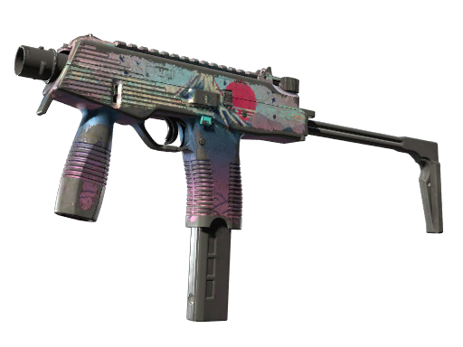 StatTrak™ MP9 | Mount Fuji (Battle-Scarred)