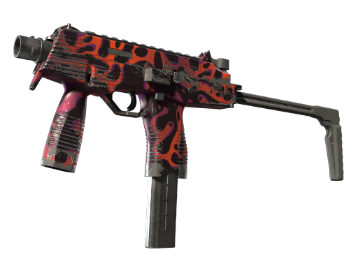 StatTrak™ MP9 | Ruby Poison Dart (Field-Tested)