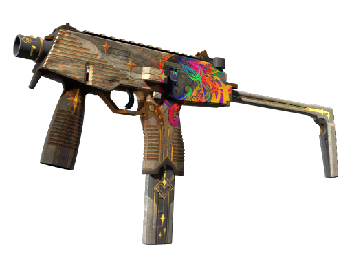 StatTrak™ MP9 | Starlight Protector (Battle-Scarred)