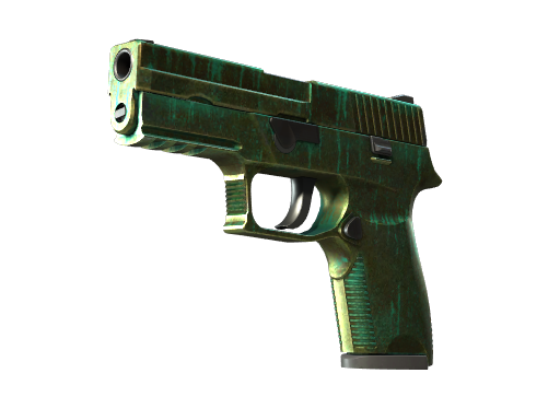 StatTrak™ P250 | Verdigris (Battle-Scarred)