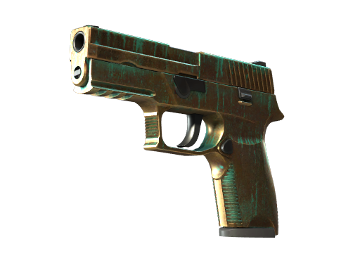 StatTrak™ P250 | Verdigris (Field-Tested)