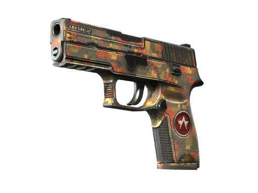 StatTrak™ P250 | Red Rock (Battle-Scarred)
