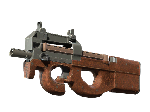 P90 | Leather (Battle-Scarred)